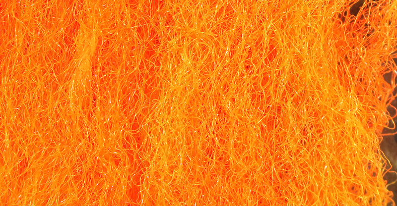 Hareline Para Post Wing Fl Orange Flash, Wing Materials