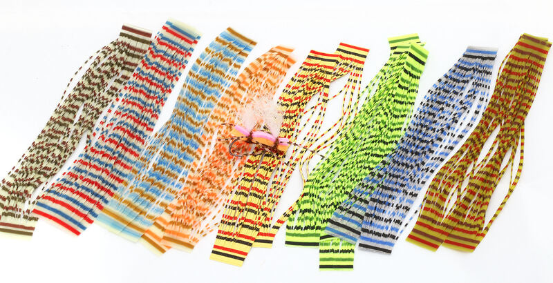 Hareline Triple Barred Heavy Duty Silicone Legs Rubber Legs