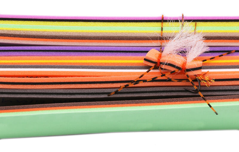 Hareline Triple Decker 5mm Stack Foam Foam Fly Tying Sheets, Bodies, Tools