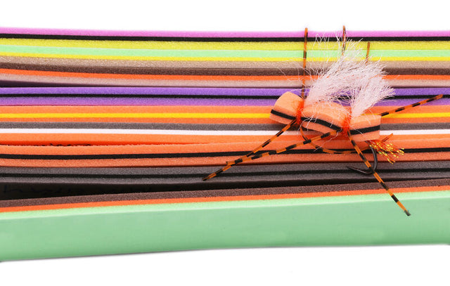 Hareline Triple Decker 5mm Stack Foam Foam Fly Tying Sheets, Bodies, Tools