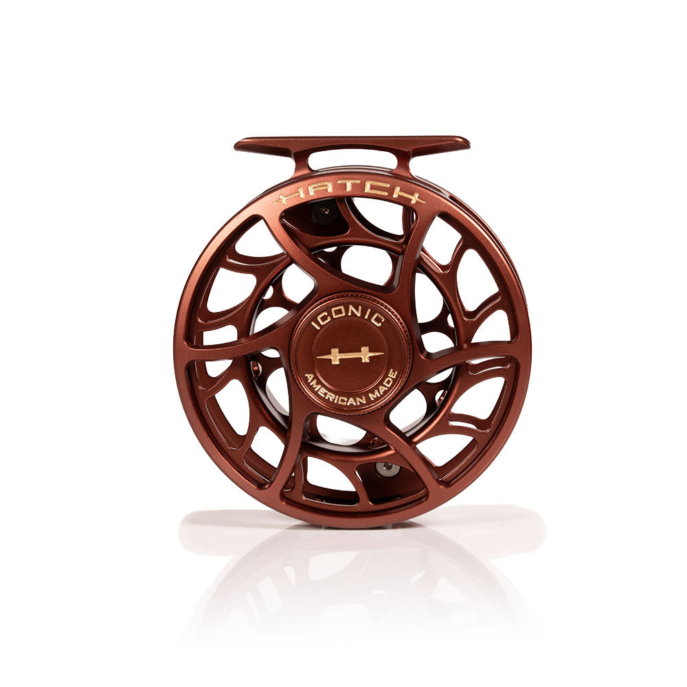 Hatch 2026 Custom Rust Iconic Reel Fly Reel
