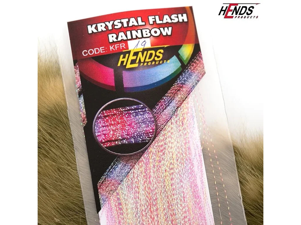 Hends Krystal Flash Rainbow 19- Pink Flash