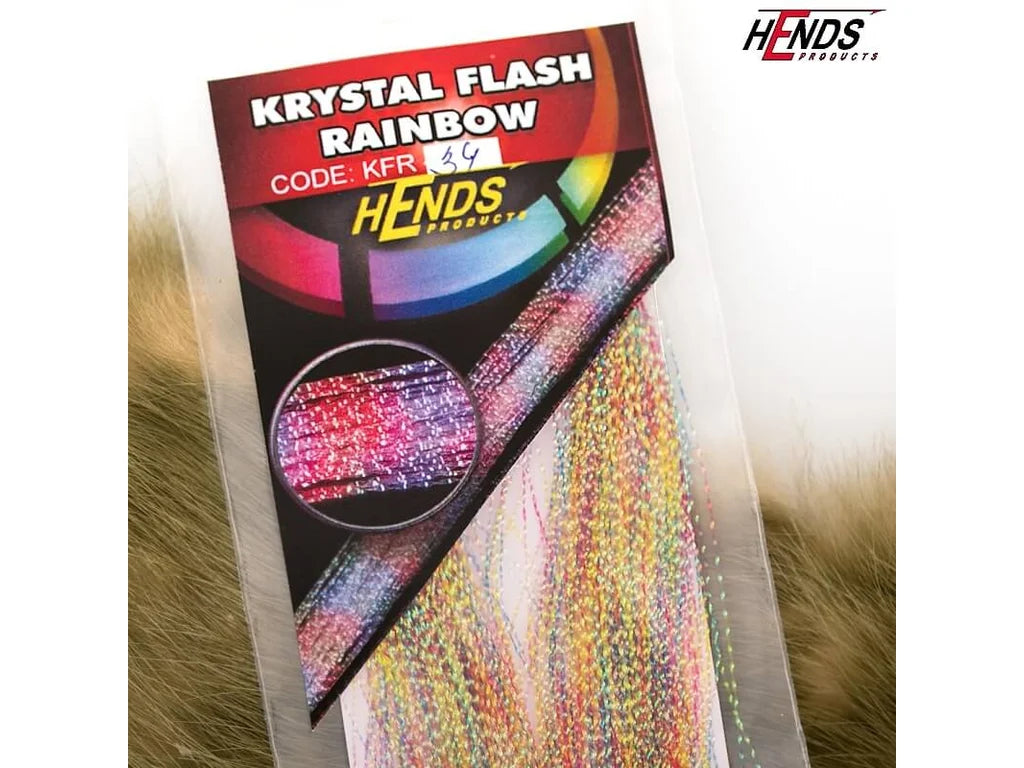 Hends Krystal Flash Rainbow 34- Olive Flash