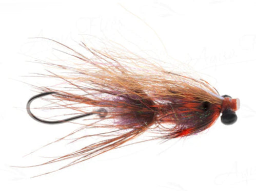 Jeremiah's Little Invader Tube Fly Rust Trout Flies