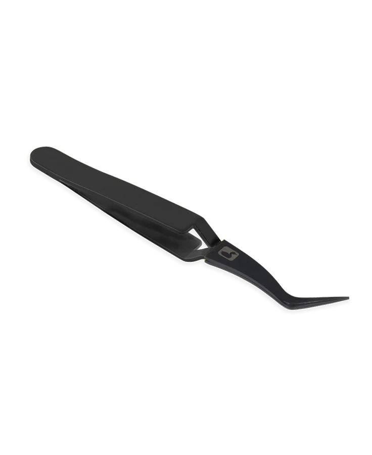 Loon Micro Tip D-Loop Tweezer- Black Fly Tying Tool