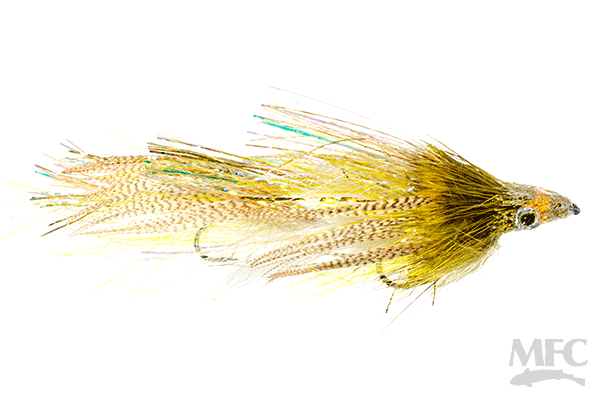 Lynch's Mini Drunk & Disorderly Olive/Yellow / 6 Flies