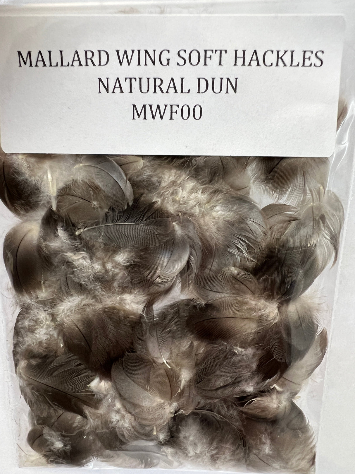 Mallard Wing Soft Hackle Feathers Natural Saddle Hackle, Hen Hackle, Asst. Feathers