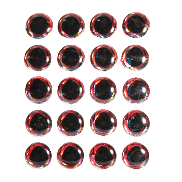 MFC FishIze Jurassic Blood Shot / 10mm Beads, Eyes, Coneheads