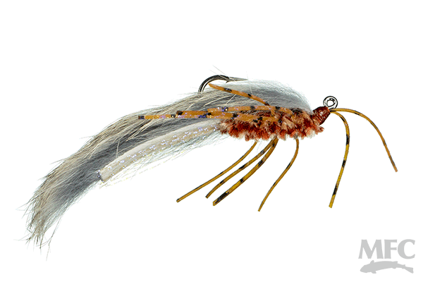 MFC Jig Zirdle Bug Natural Over Rust/Beige / #08 Trout Flies
