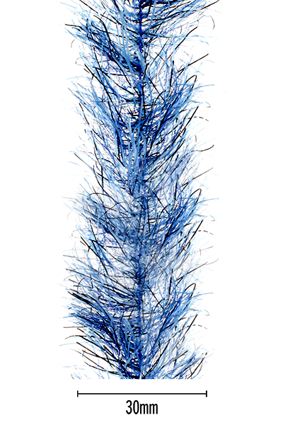 MFC Senyo's Peppered Satin Chenille Blue / 30mm Chenille