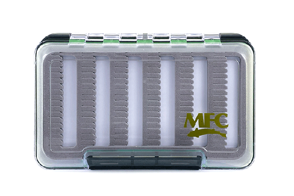 MFC Waterproof Fly Box Olive / Medium Fly Box