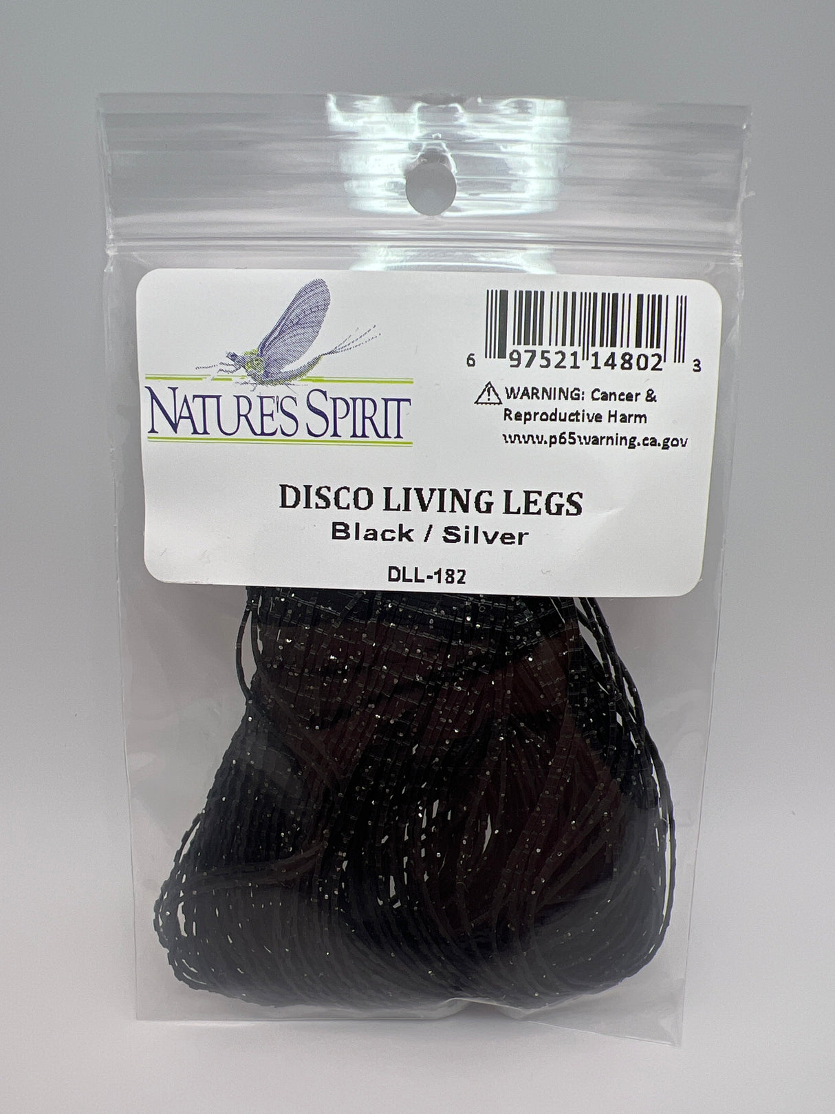 Nature's Spirit Disco Living Legs Black / Silver Rubber Legs