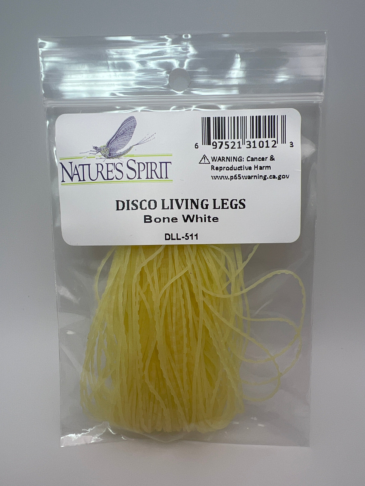 Nature's Spirit Disco Living Legs Bone White Rubber Legs