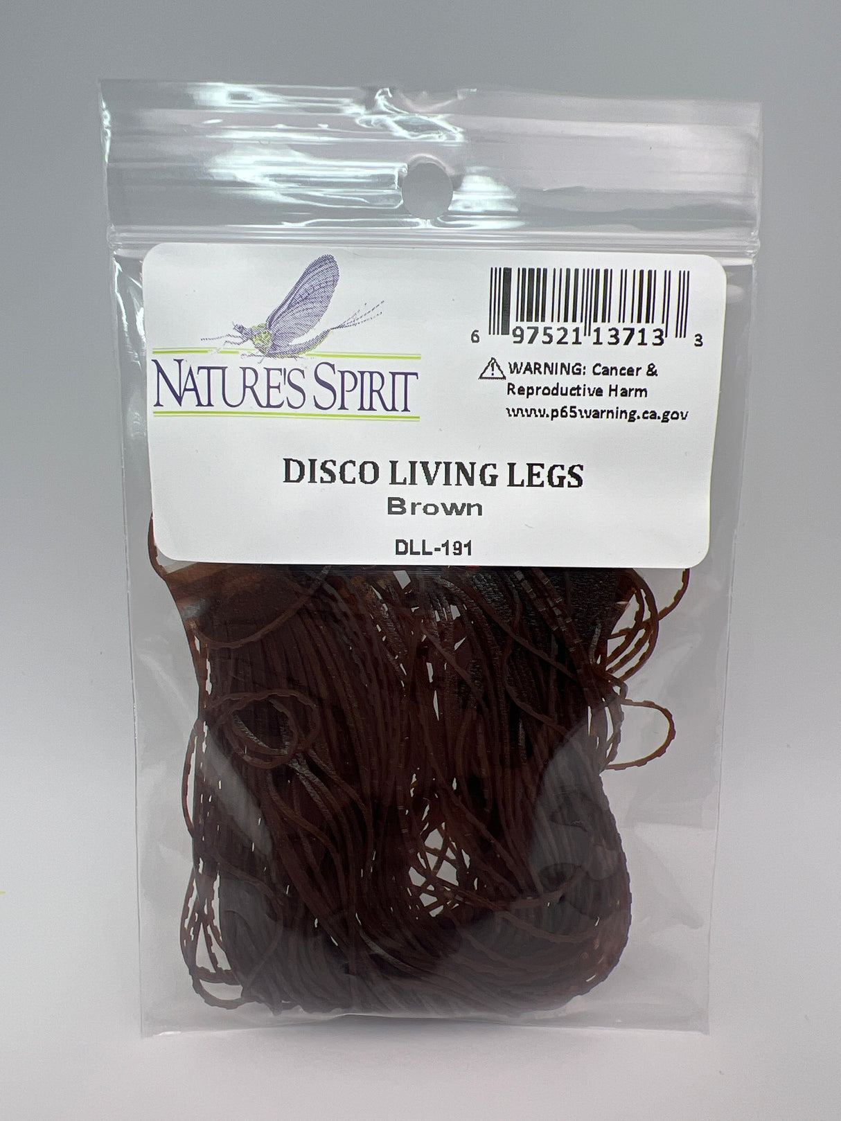 Nature's Spirit Disco Living Legs Brown Rubber Legs