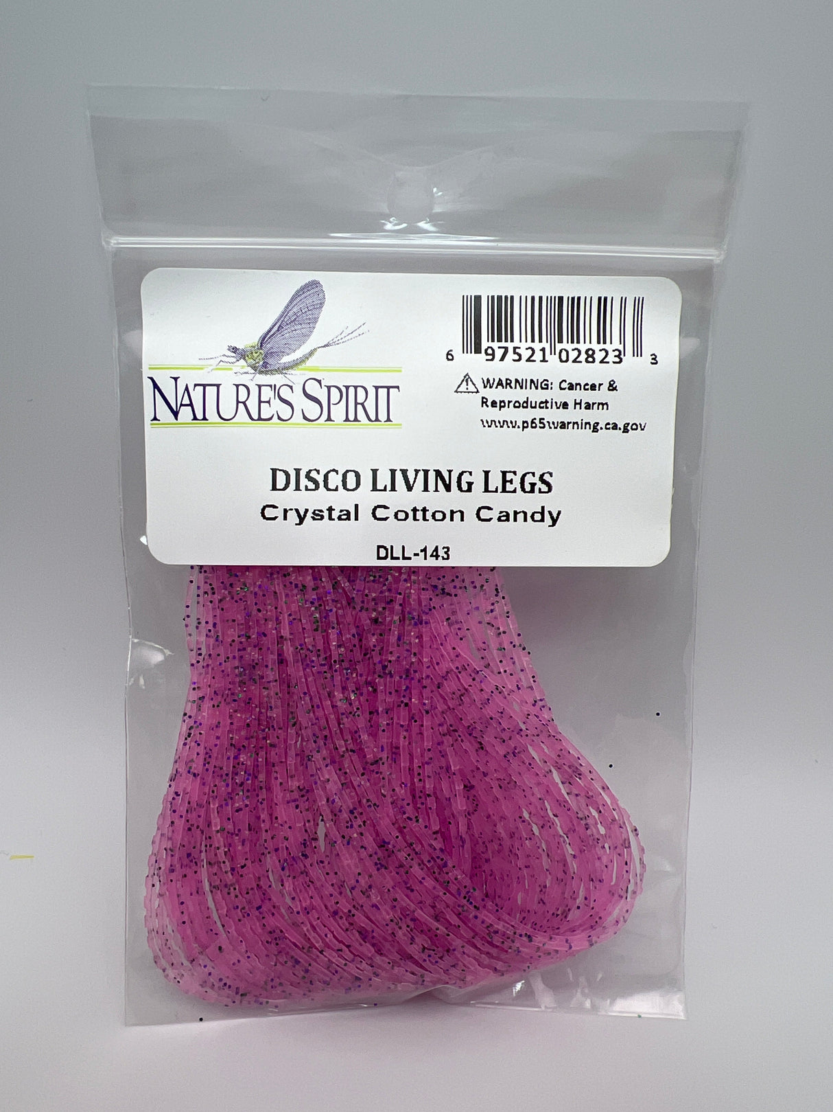 Nature's Spirit Disco Living Legs Crystal Cotton Candy Rubber Legs