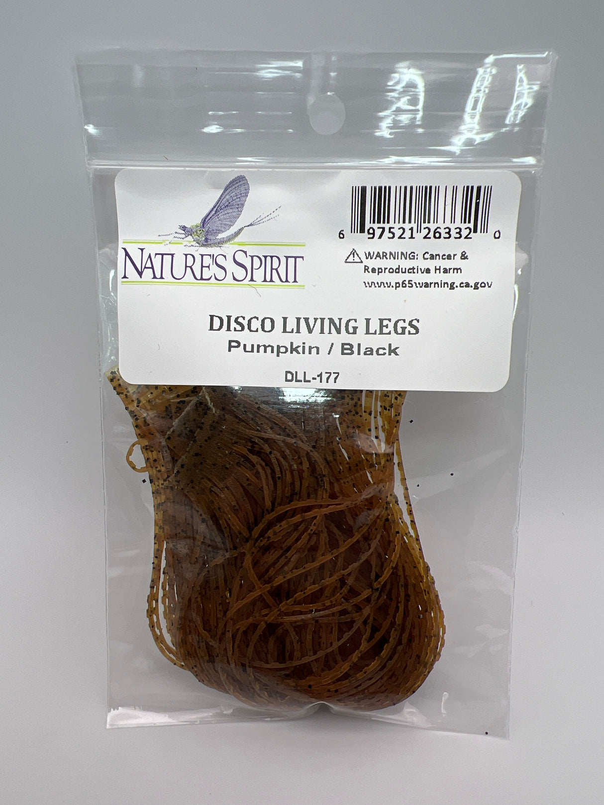 Nature's Spirit Disco Living Legs Pumpkin / Black Rubber Legs