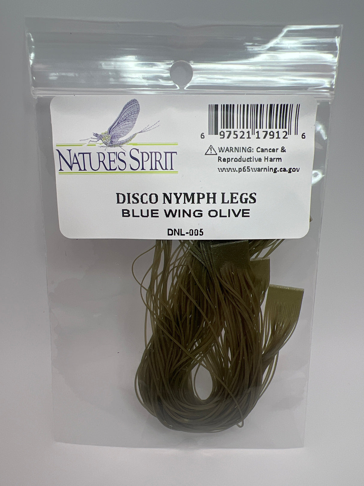 Nature's Spirit Disco Nymph Legs Blue Wing Olive Rubber Legs