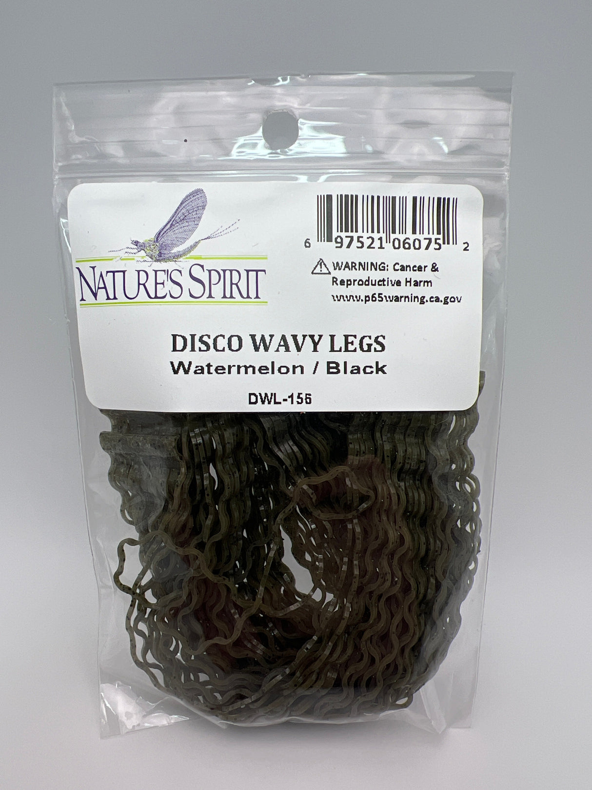 Nature's Spirit Disco Wavy Legs Watermelon / Black Rubber Legs