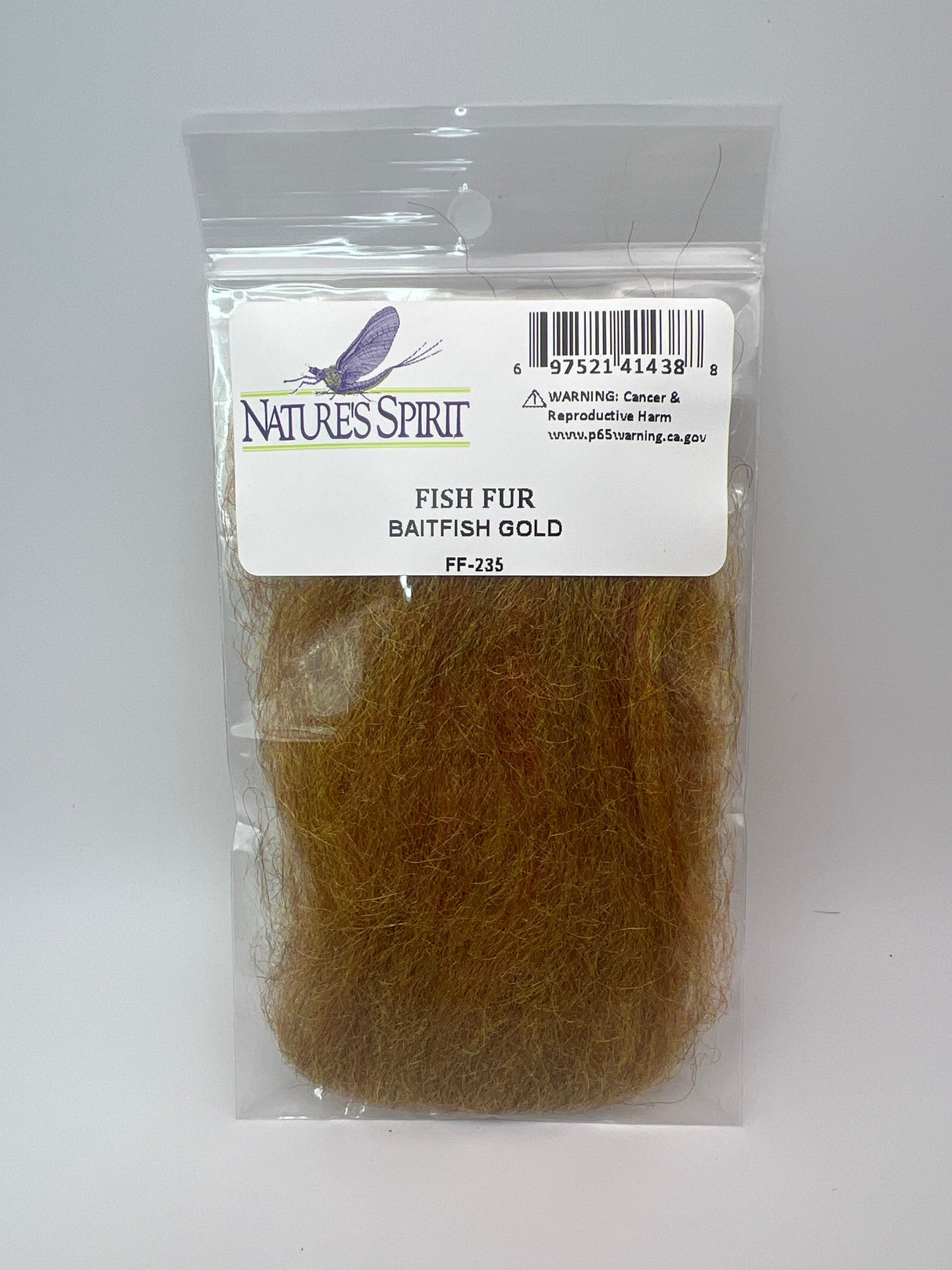 Nature's Spirit Fish Fur Baitfish Gold