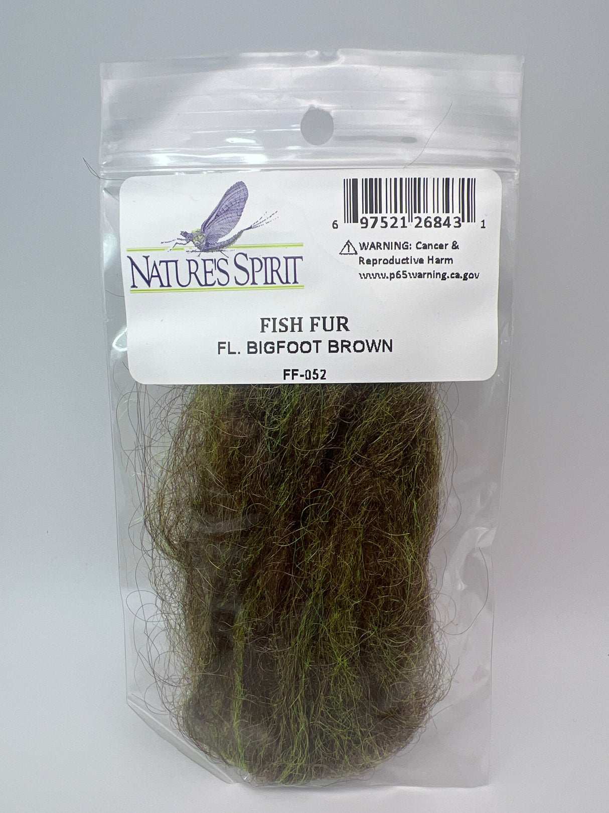 Nature's Spirit Fish Fur Fl. Bigfoot Brown