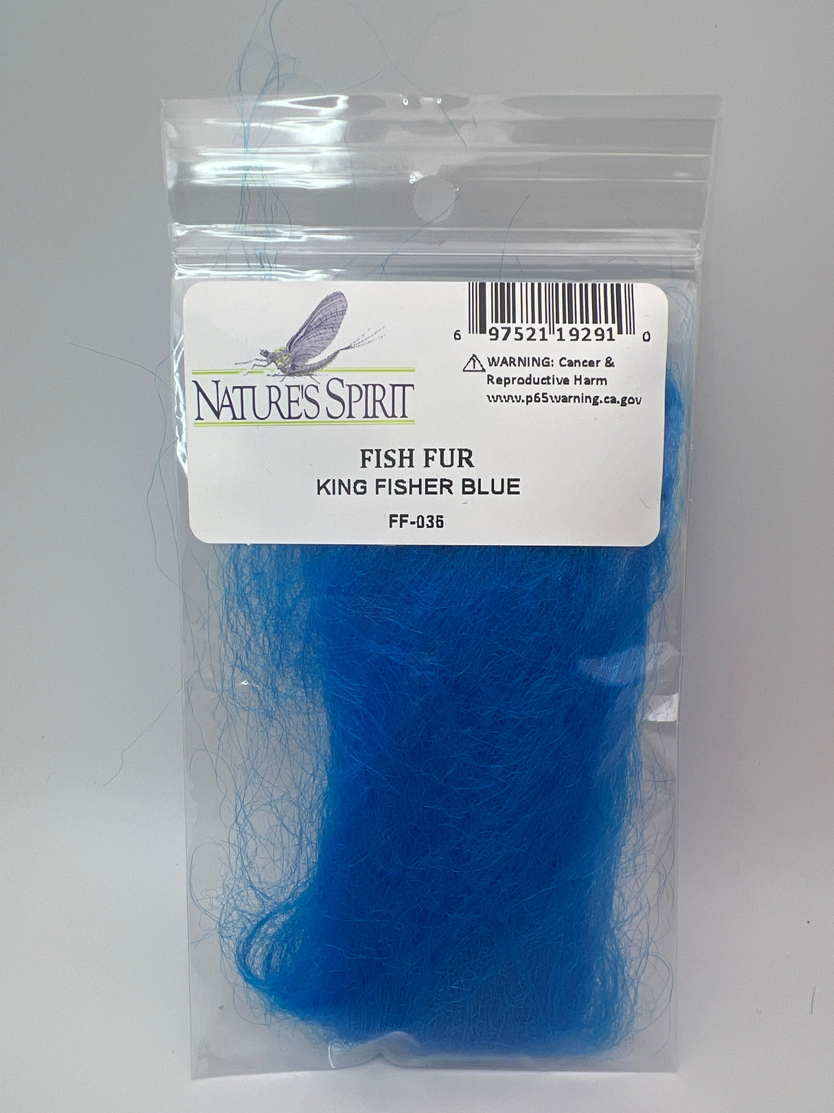 Nature's Spirit Fish Fur King Fisher Blue