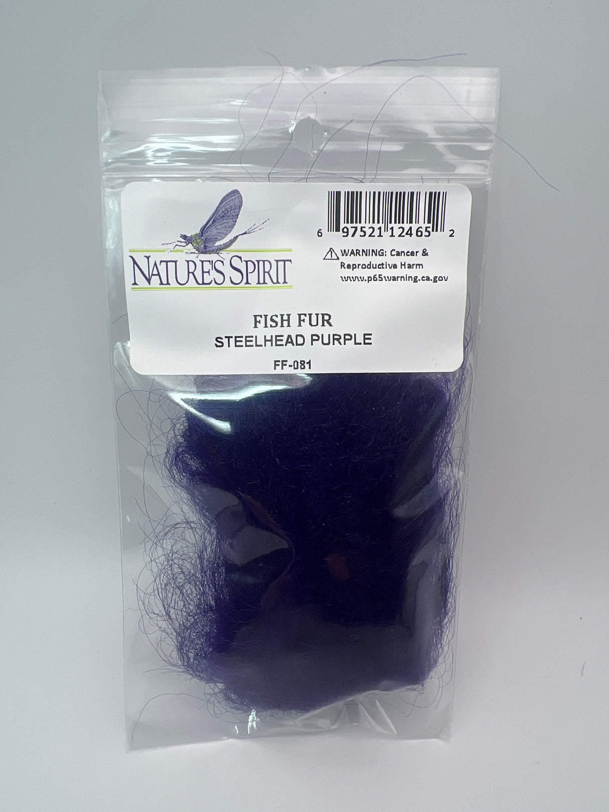 Nature's Spirit Fish Fur Steelhead Purple