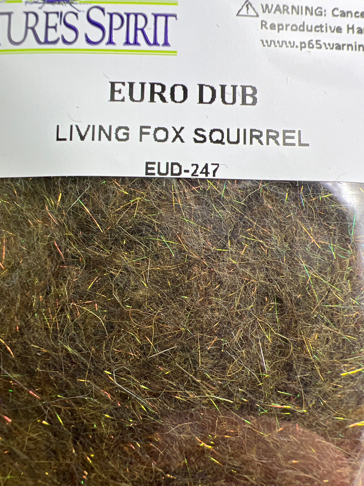 Nature's Sprit Euro Dub Dubbing Living Fox Squirrel Dubbing