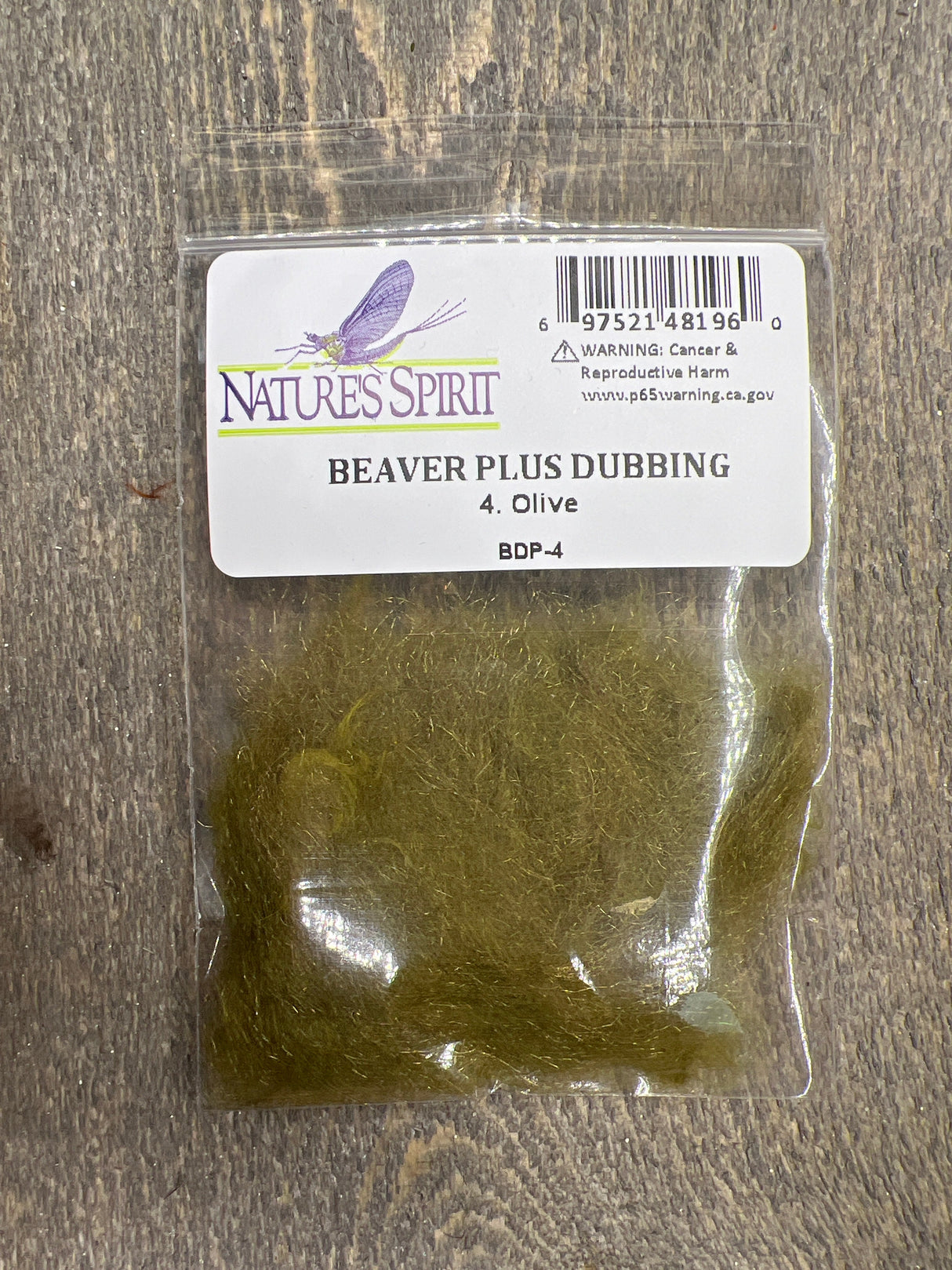 Nature Spirit Beaver Plus Dubbing Olive Dubbing