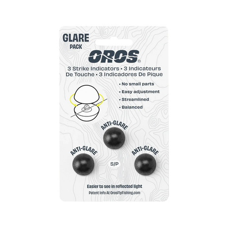 Oros Strike Indicator 3-pack Black- Small Strike Indicators