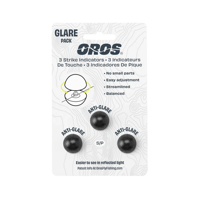 Oros Strike Indicator 3-pack Black- Small Strike Indicators