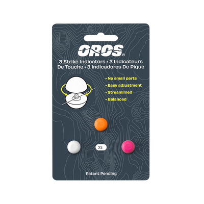 Oros Strike Indicator 3-pack Multi-Color X-Small Strike Indicators