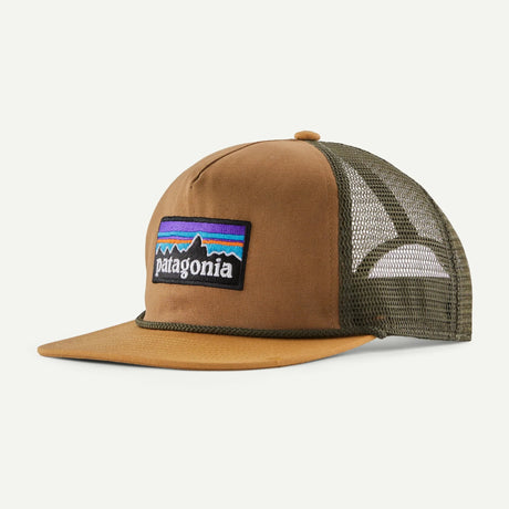 Patagonia Airfarer Cap P-6 Logo: Deer Brown Hats, Gloves, Socks, Belts