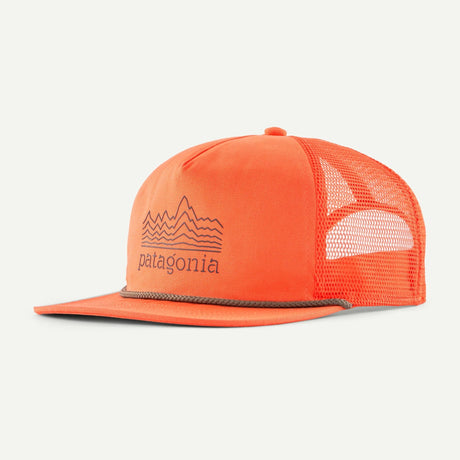 Patagonia Airfarer Cap Strata Stencil: Orange Peel Hats, Gloves, Socks, Belts