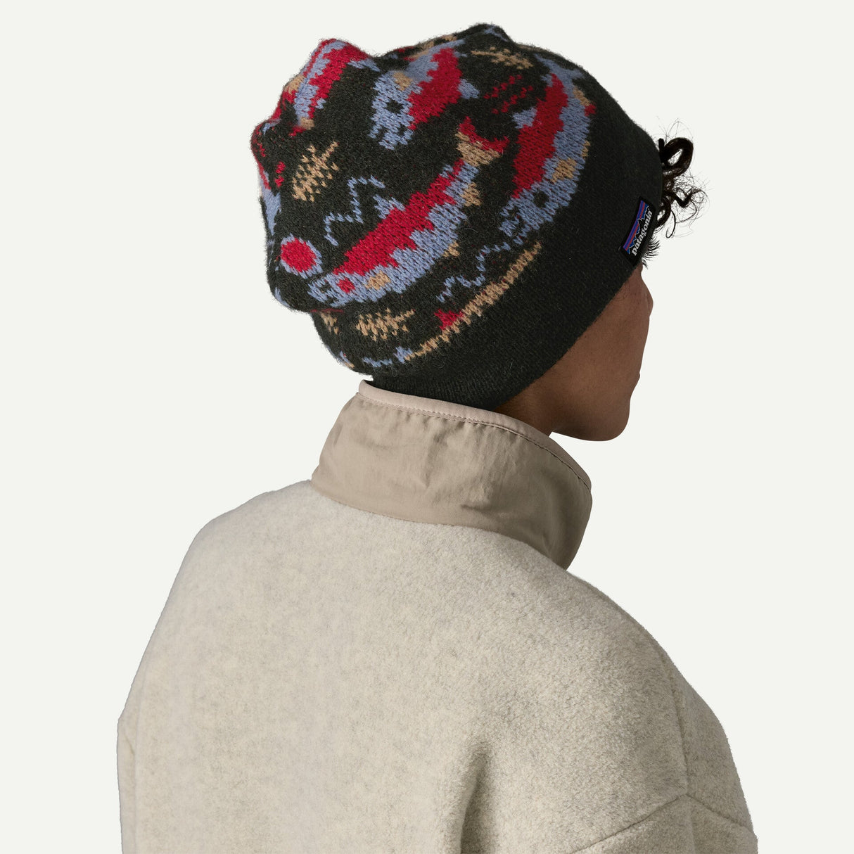 Patagonia Fun Hog Beanie Salmon Energy: Old Growth Green / ALL
