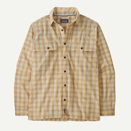 Patagonia Island Hopper Long Sleeve Shirt Dipper: Beeswax Tan / M Sportswear