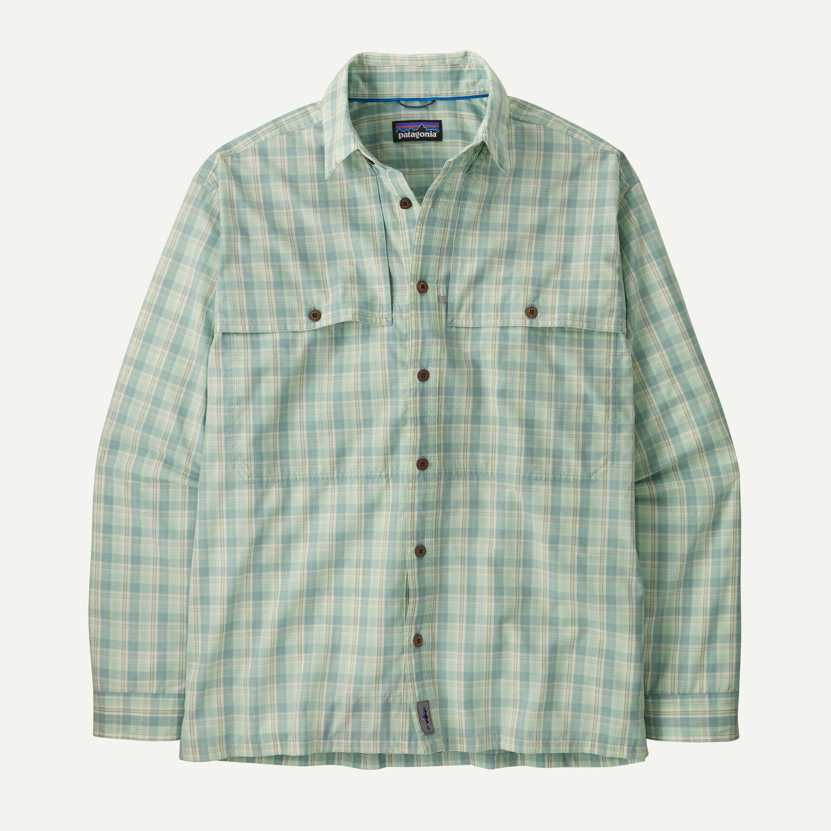 Patagonia M's L/S Island Hopper Shirt Dipper: Rinsed Green / M clothing