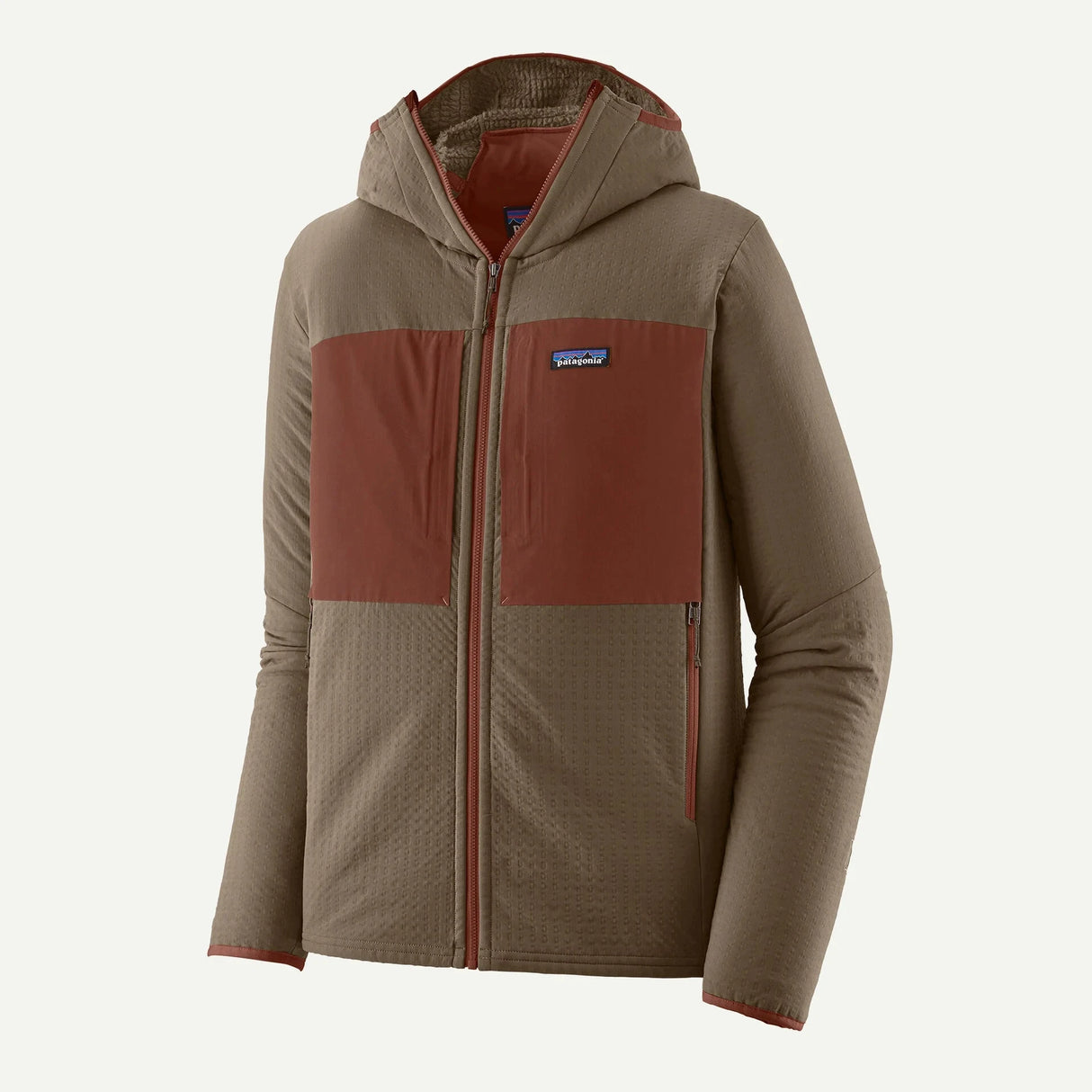Patagonia M's R2 TechFace Hoody Marlow Brown / M Clothing