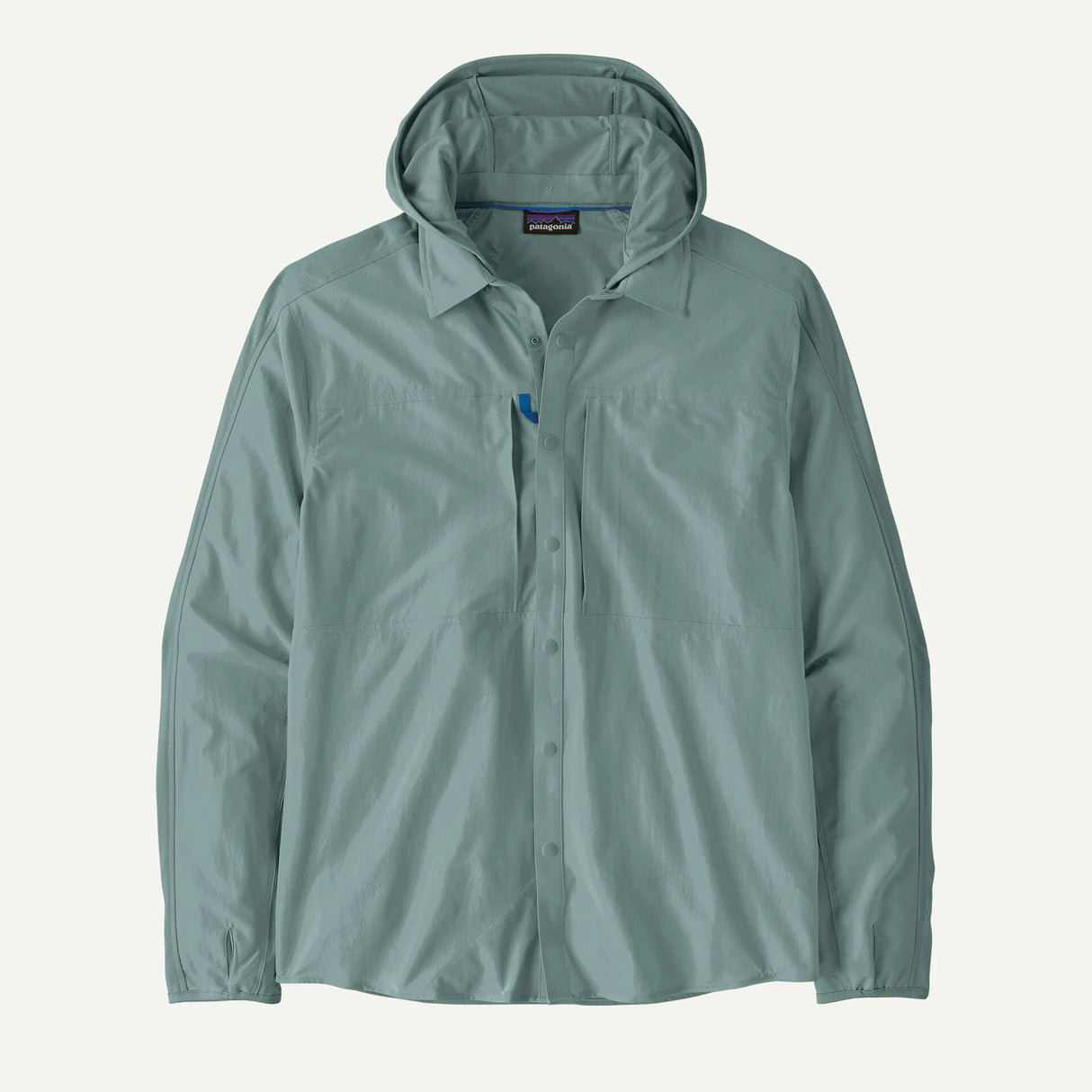 Patagonia River Rambler Hybrid Sun Hoody Blue Sage / M Clothing