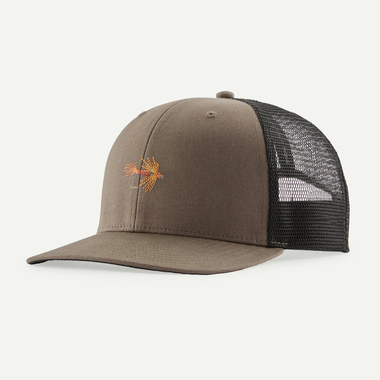 Patagonia Take a Stand Trucker Hat Pheasant Fly: Marlow Brown Hats, Gloves, Socks, Belts