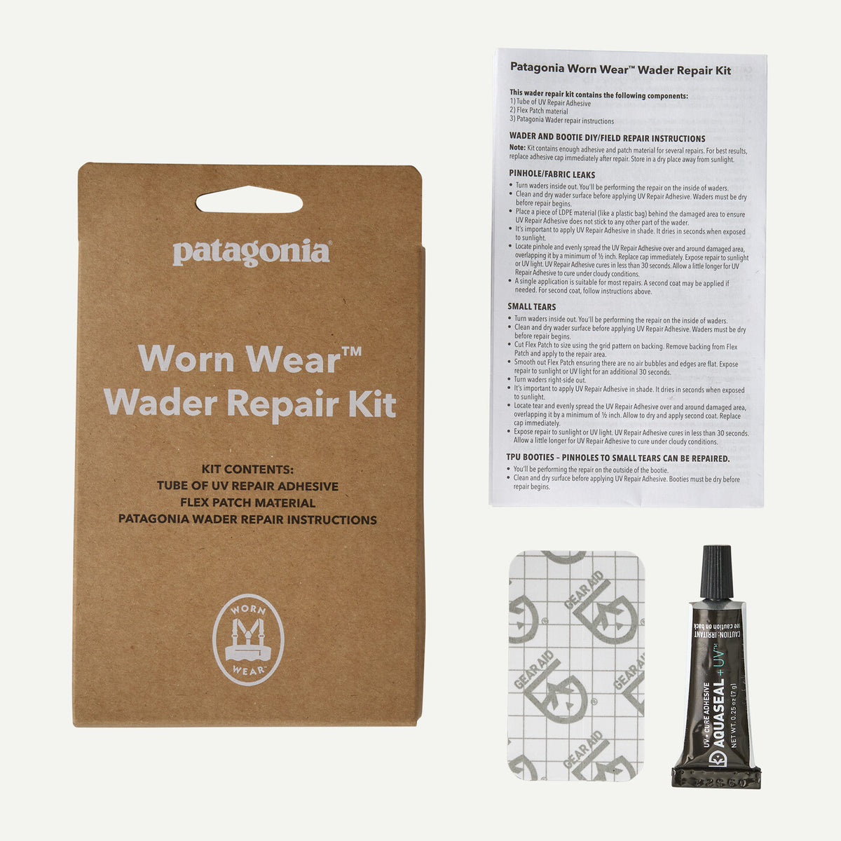Patagonia Wader Repair Kit – Dakota Angler Outfitter