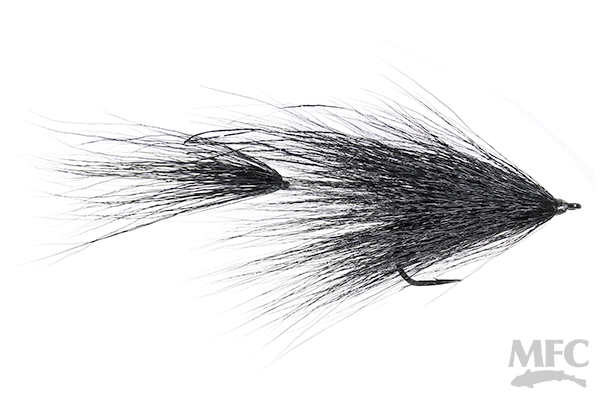 Popovics' Bucktail Deceiver Black / #2/0 Flies