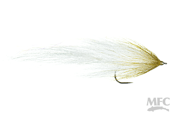 Popovics' Bucktail Deceiver Olive/White / #2/0 Flies