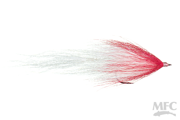 Popovics' Bucktail Deceiver Red/White / #2/0 Flies