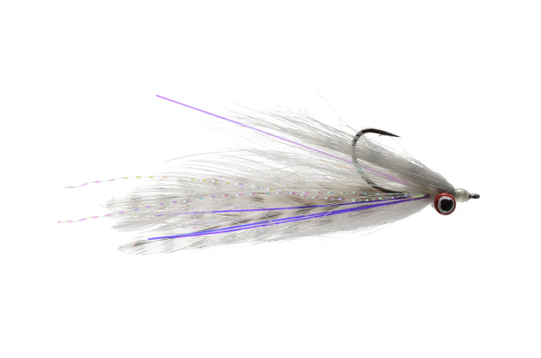 Rainy's Crafty Clouser 4 / Gray/White Flies