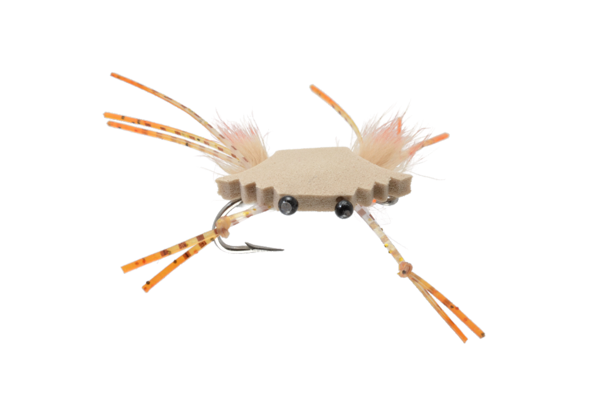 Rainy's Floating Flotsam Crab Tan / 4 Saltwater Flies