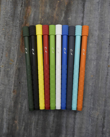 Rising Extendo Net Handle Cerakote 14" Electric Orange Landing Net