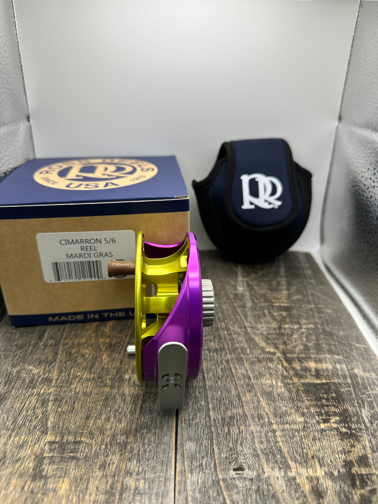 Ross Reels Cimarron Special Edition-Mardi Gras Fly Reel
