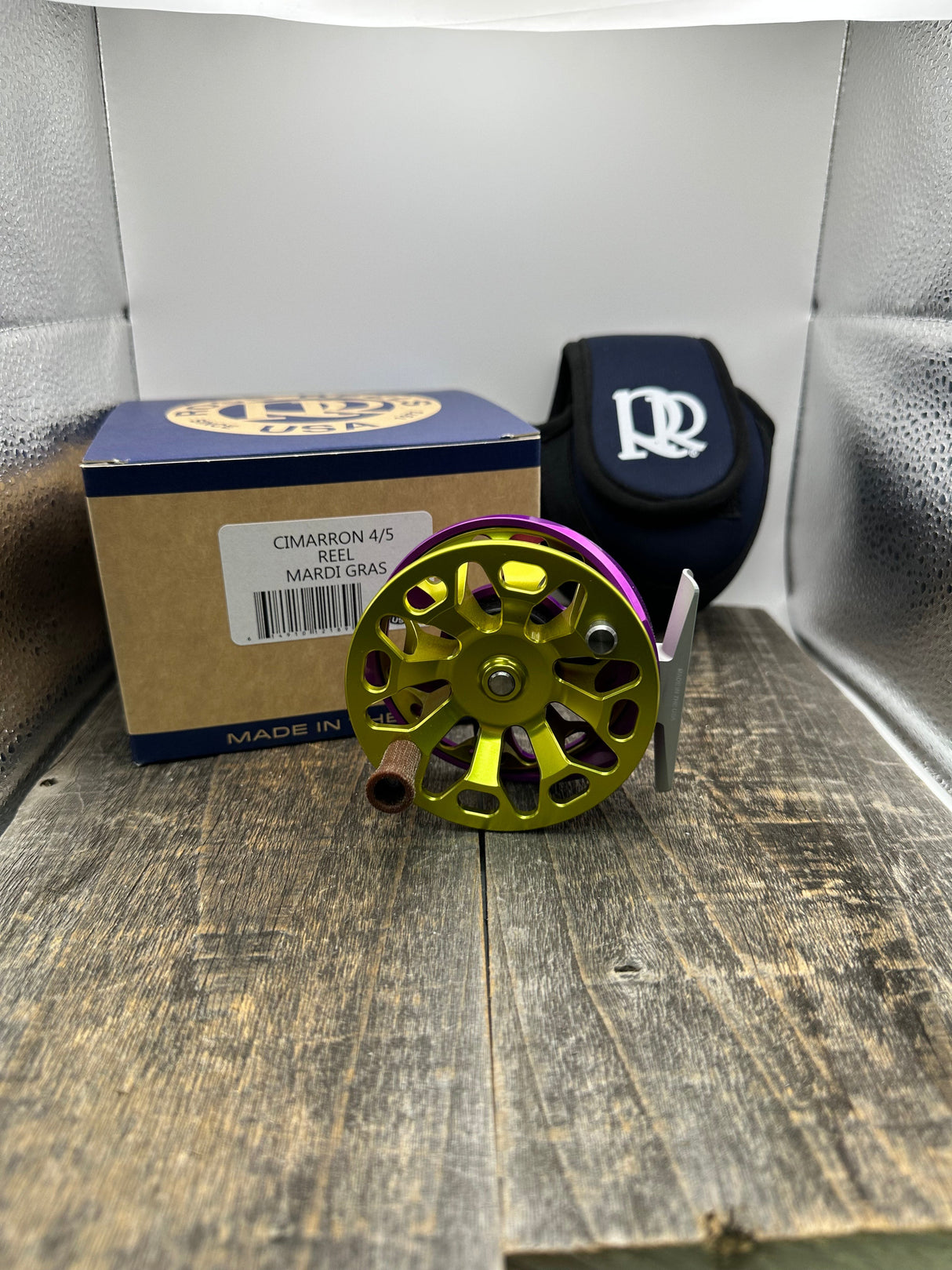 Ross Reels Cimarron Special Edition-Mardi Gras 4/5 Fly Reel