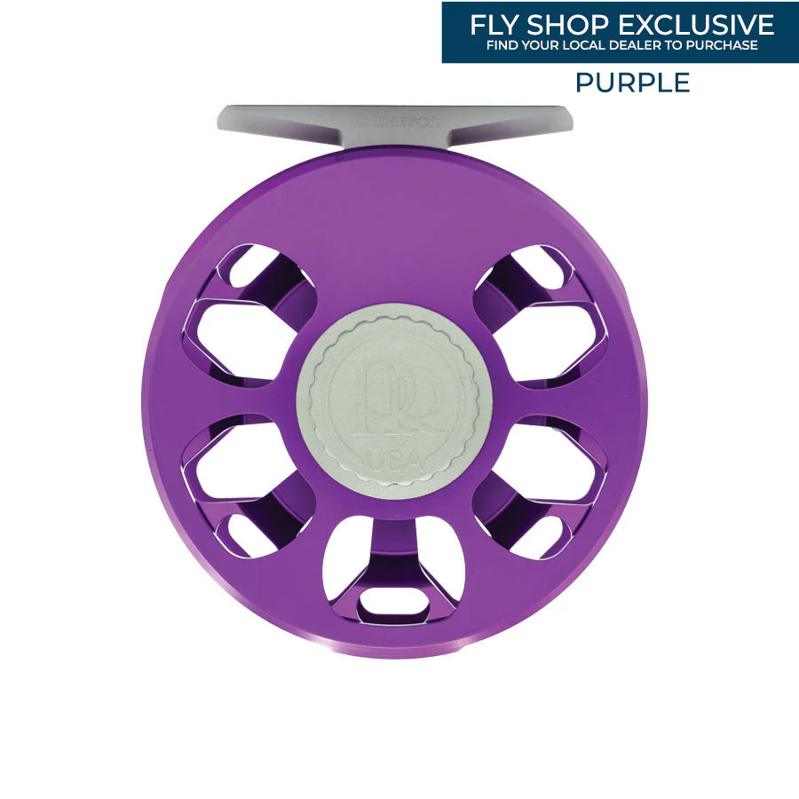 Ross Reels- Limited Edition Cimarron Reel- Purple Fly Reel