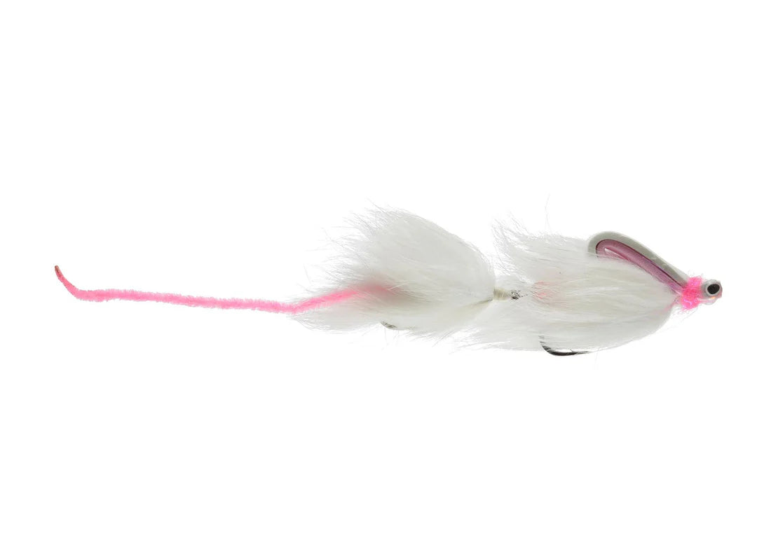 Satkowski's Quasi Modo Mouse 2 / White/Pink Flies